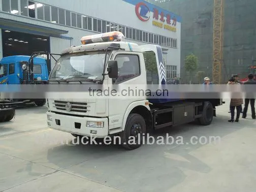 Dongfeng mini 3800mm Wrecker Truck, 4*2 tow truck for sale