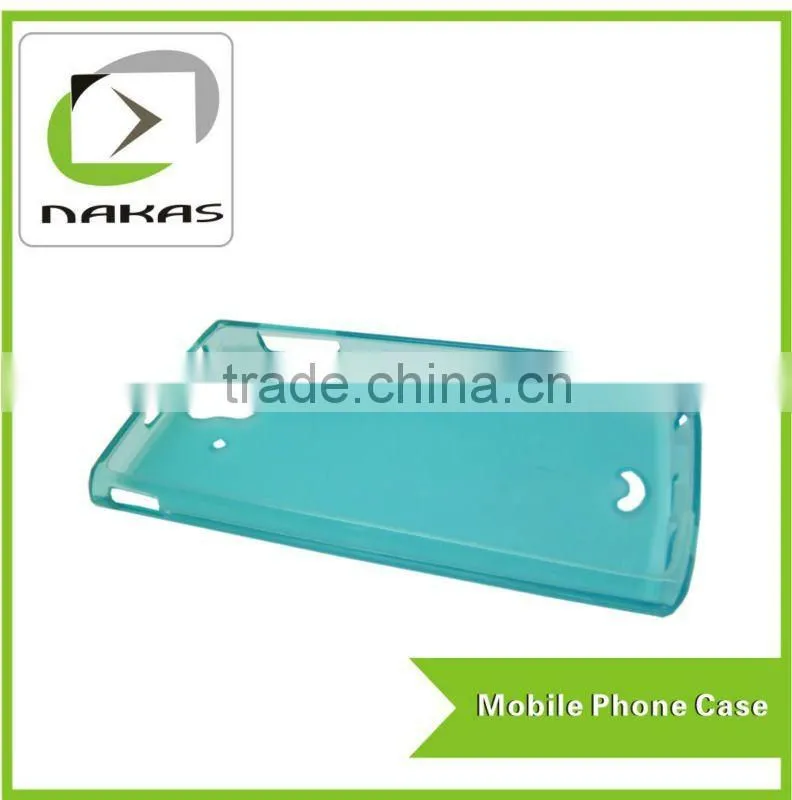 Varity color resonable price TPU pouch mobiel phone case for Sony MT18i cellphone case