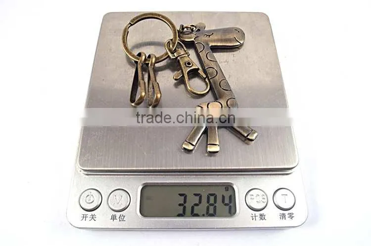 Cheap high quality custom cute animal keychain