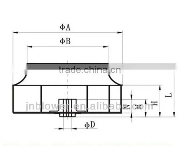 SQ series impeller blade/centrifugal impeller/centrifugal impeller blades