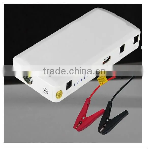 Hot sale 5v 12v 19v multi-function car jump starter | power bank use for laptop, smart phone