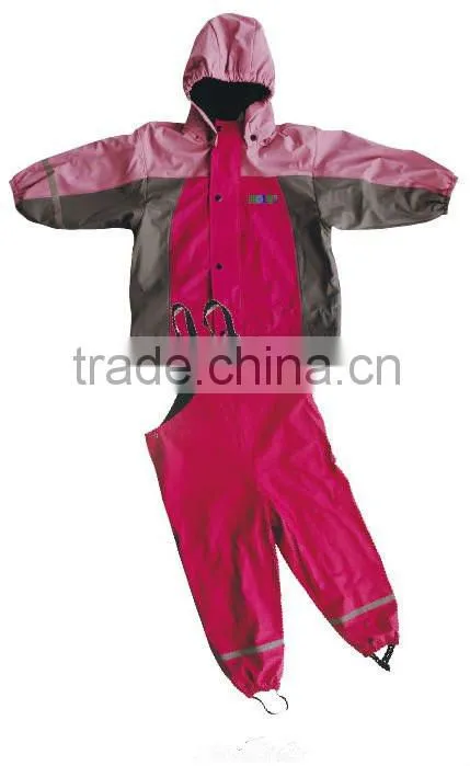 High Quality Cute 100% Polyurethane Raincoat