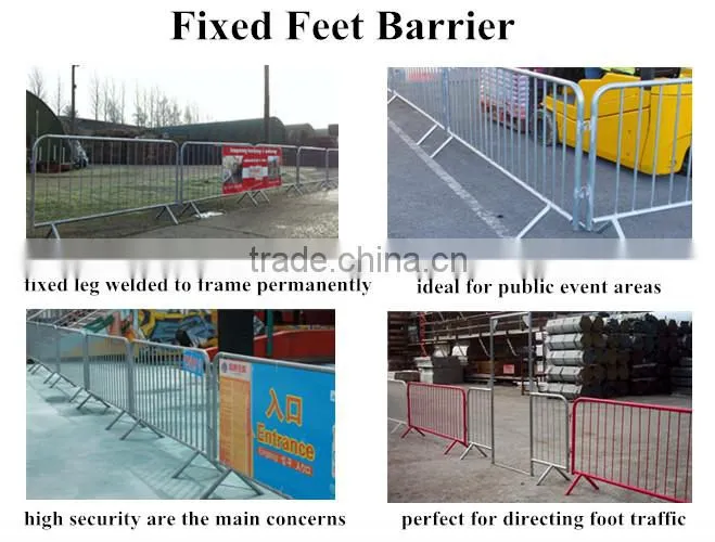 Road safety temporary barriers manufacturers