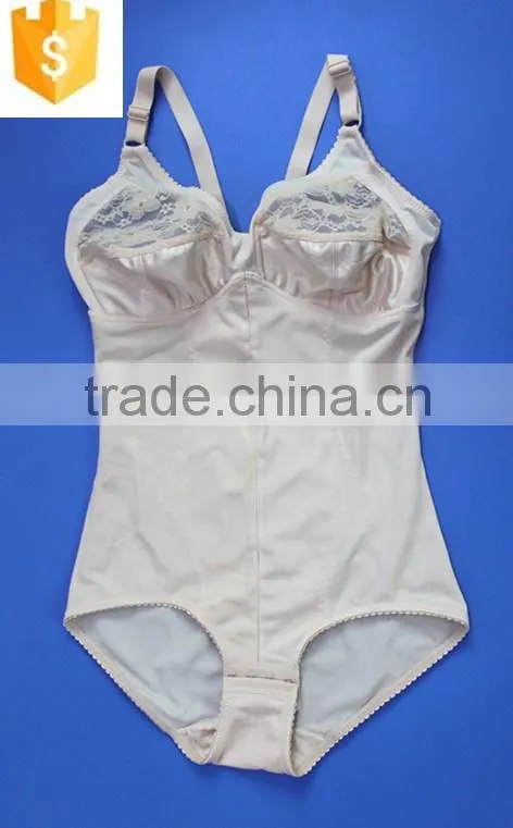 2016 classical front transparent lace shapewear/corset