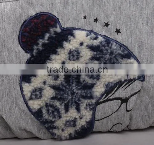 2016 Resuable cotton hand bag embroidered cotton shoulder bags