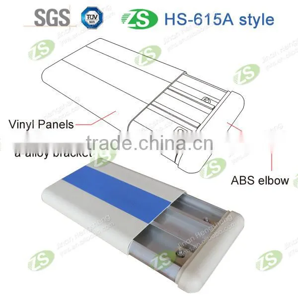 Hospital Crashworthy PVC and Aluminum Wall Guard HS-615A