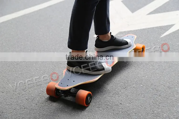 2016 powerfull 2200w hub motor skateboard complete with waterproof in stock