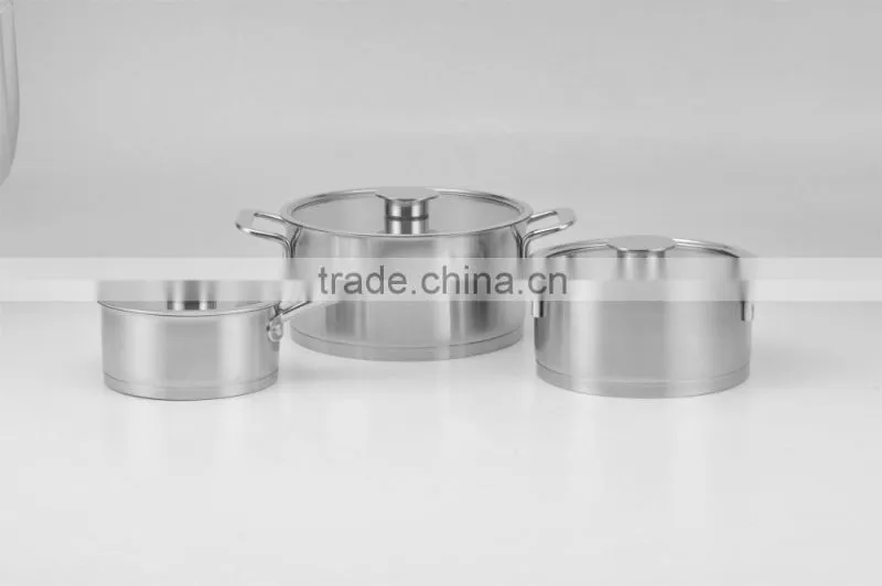 2015 easy clean stainless cooking pot from china casserole set