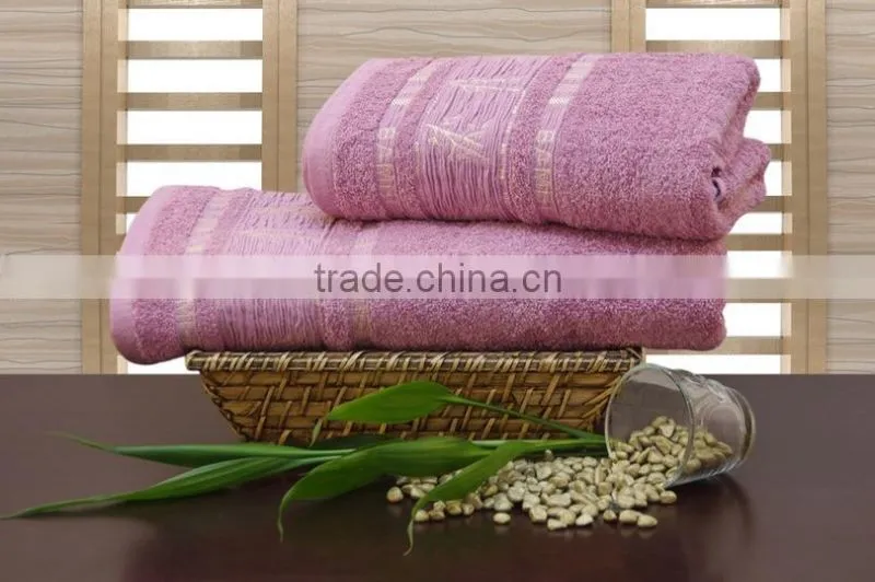 100% cotton microfiber fabric yard for bath towel