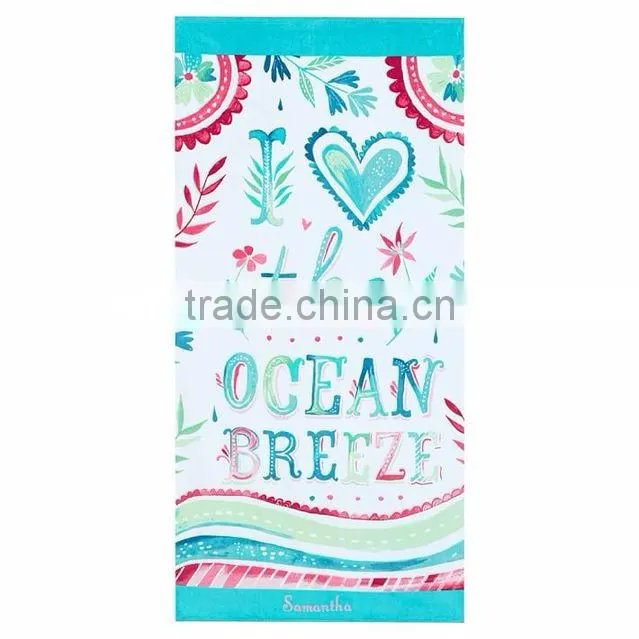 Wholesale Digital Cheap Beach Towel Printing