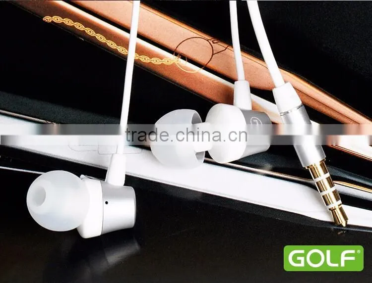Golf Baroque Series 120CM In-ear HD Stereo Earphone For iPhone SE Audio 3.5mm Control Headphone For Samsung/Huawei TB-0380