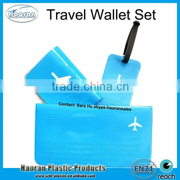 Popular 3pcs soft silicone pvc travel sets