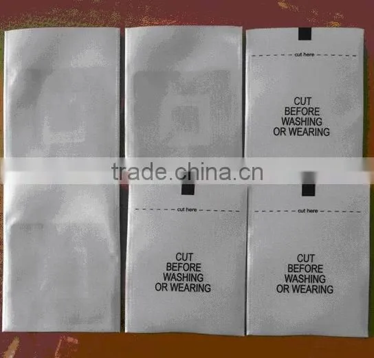 Gold Supplier, China Printed Clothing Care Label For Garment Maker