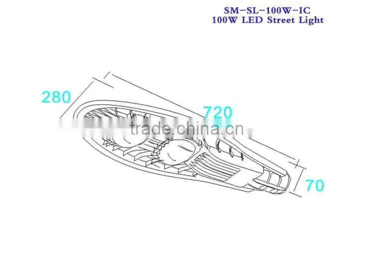 Wholesale good quality competitive price Bridgelux led street light manufactory from china