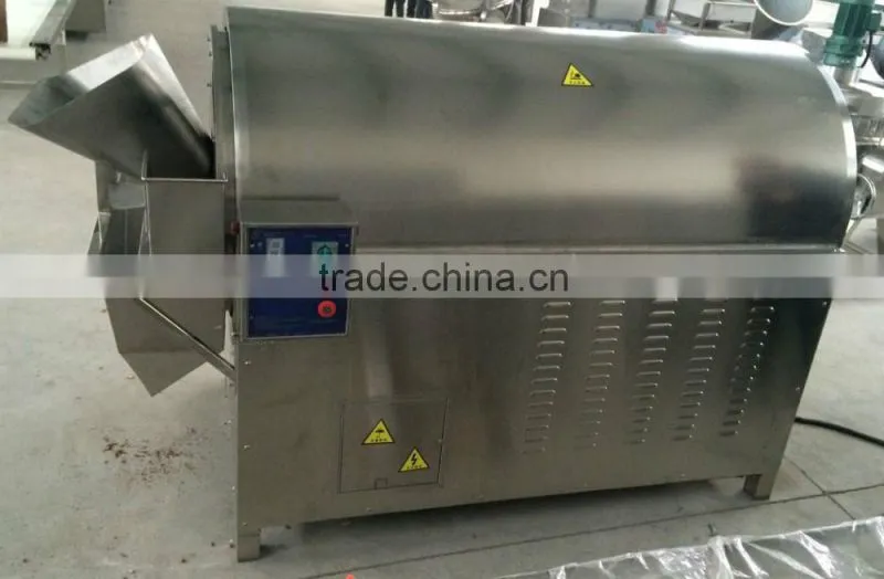 Best sale stainless steel sesame roasting machine, sesame roaster