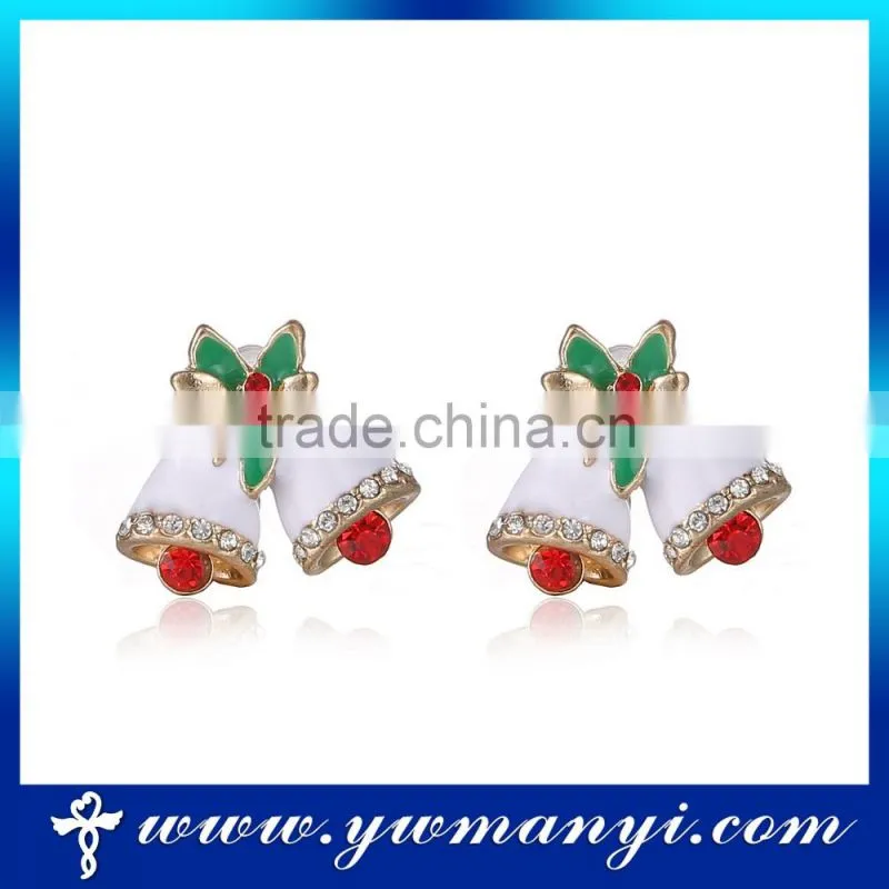 Fashion cute Christmas jewelry / Christmas party earrings with factory price