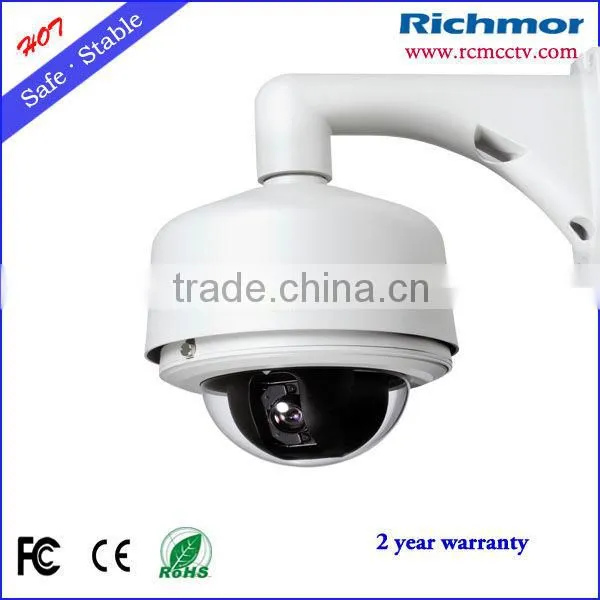 Water Proof Color To B/W Speed Dome Camera Low Illumination Analog Camera