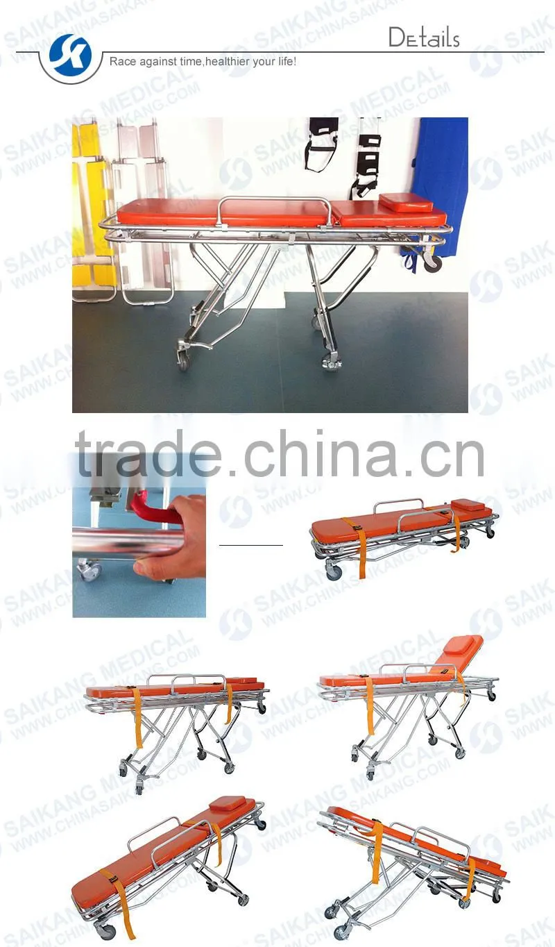 Alibaba China Hospital Transfer Stretcher Trolley