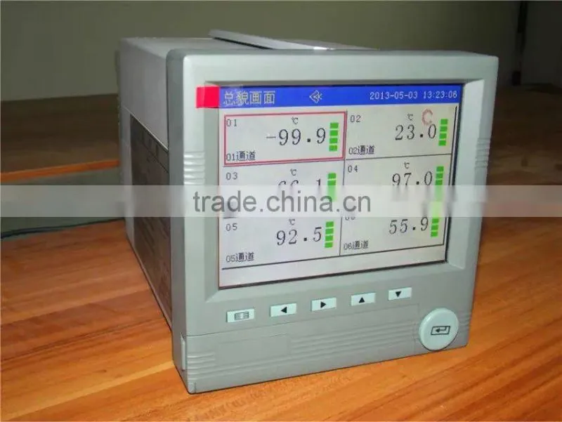 16 channel paperless chart recorder