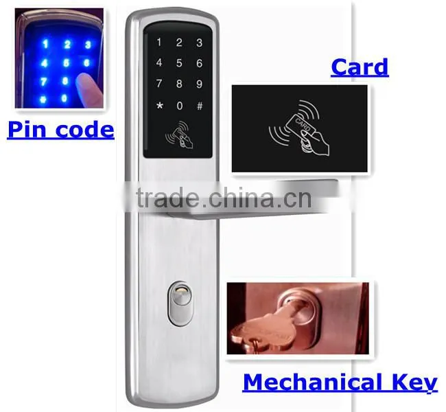 keyless and code apartment door lock