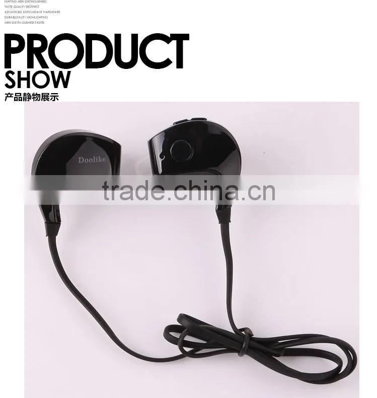 Hot Sale Good Quality Doolike Wireless Bluetooth Double Ears Headset
