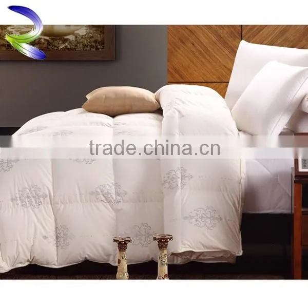 Fashion design cheap price winter bed down quilt duvet