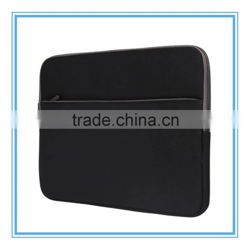 8 inch neoprene case 2 zipper pochets sleeve