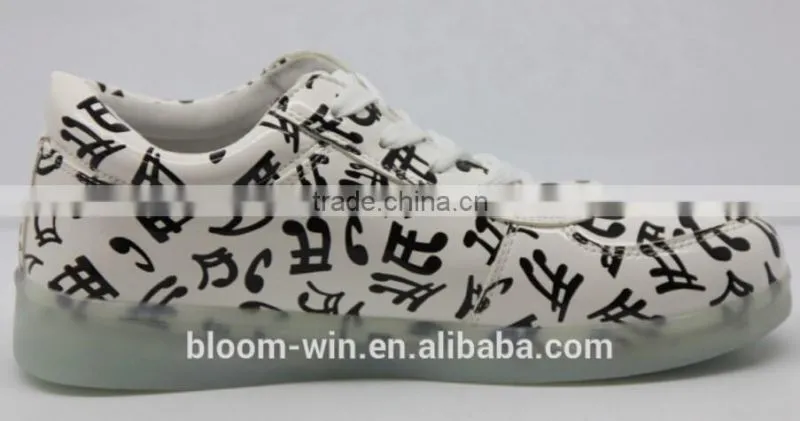 2016 Newest design LED shoes Light Up Shoes best sale in alibaba factory shoes in lower price