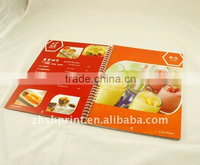 ice-cream restaurant menus