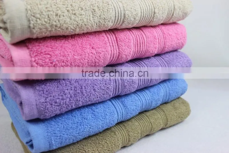 china market wholesale luxury bath towels with dobby border