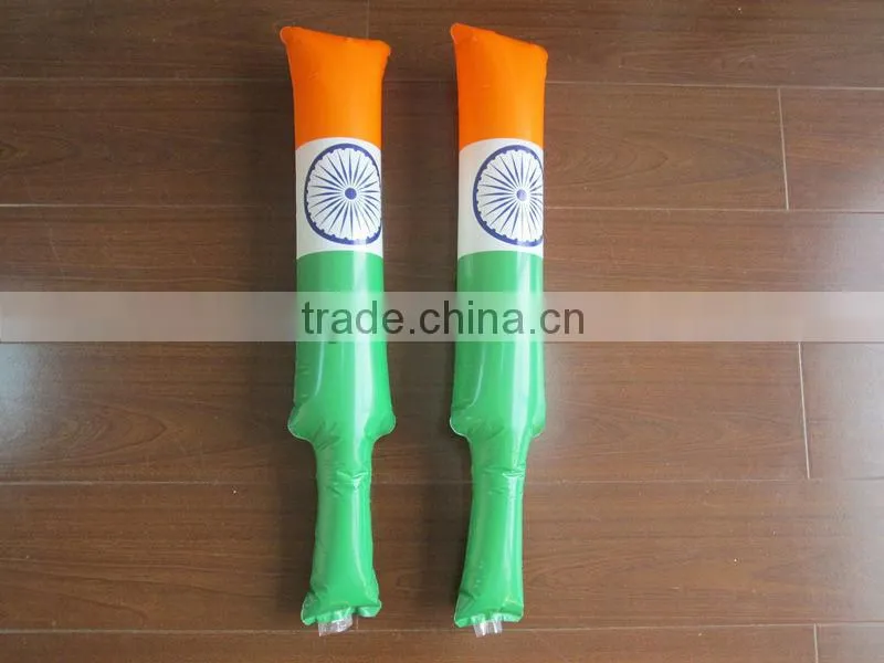 Special shape Football design Inflatable cheer sticks/Bangbang OEM