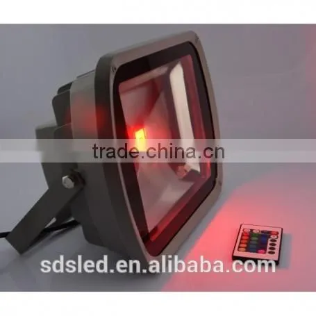 LED flood light 60W led floodlight IP65 Integrated Grey RGB led flood light