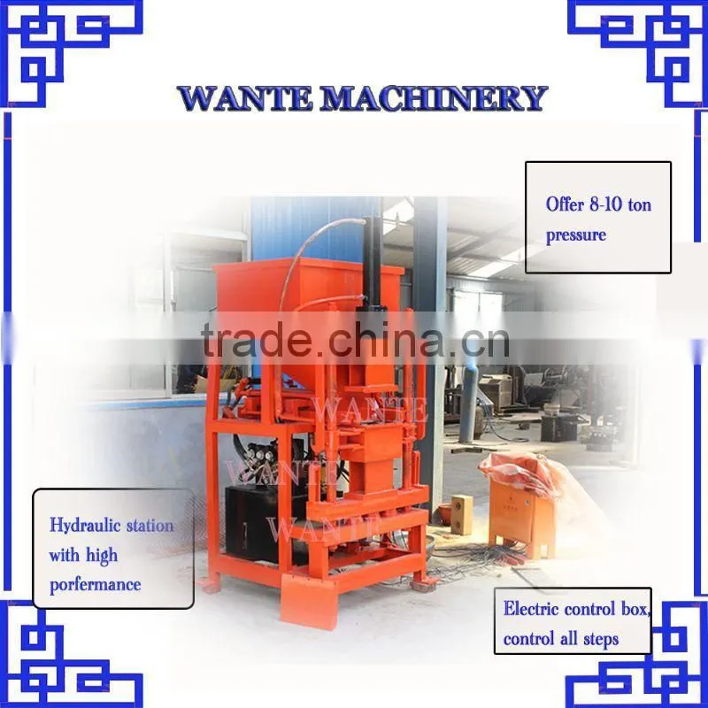 WT2-10 ECO brazil Clay and cement block making machine
