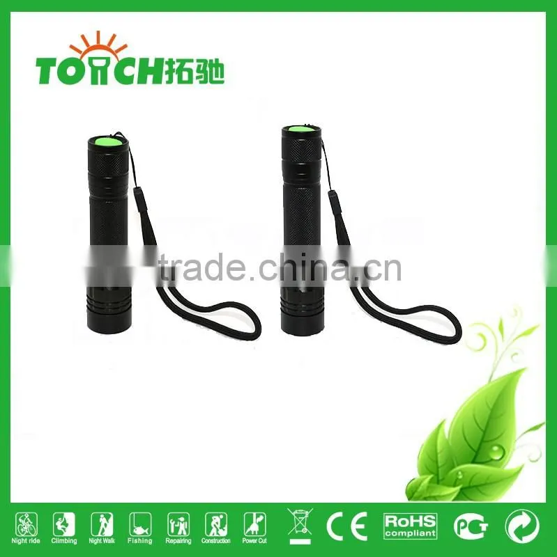 Super bright 2000 lumen mini LED linterna zoomable flashlight