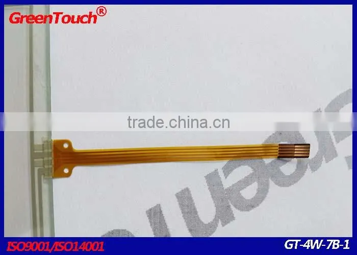 7inch 7inch resistive touch panel,4 wire touch screen with USB controller