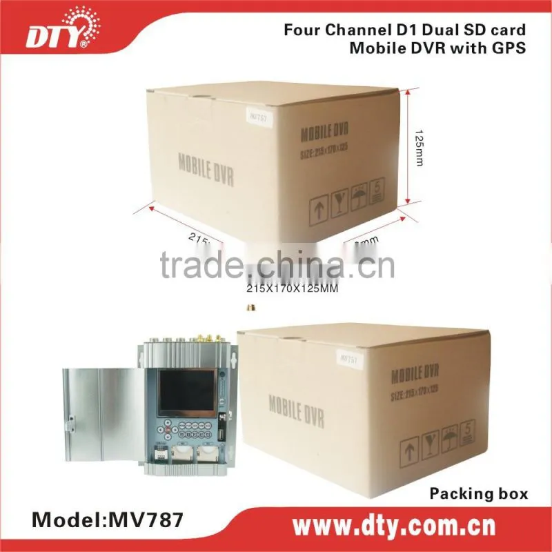 hot sale shenzhen 4 ch SD card car dvr rearview mirror, MV787 series