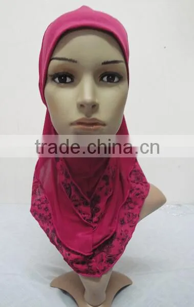 H256 small girl hijab ,new style scarf hijab