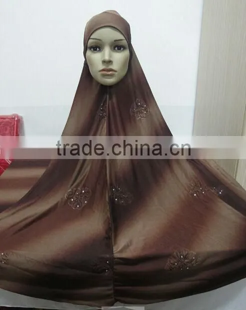 H237 latest very big size muslim hijab,islamic scarf,can wear as coat