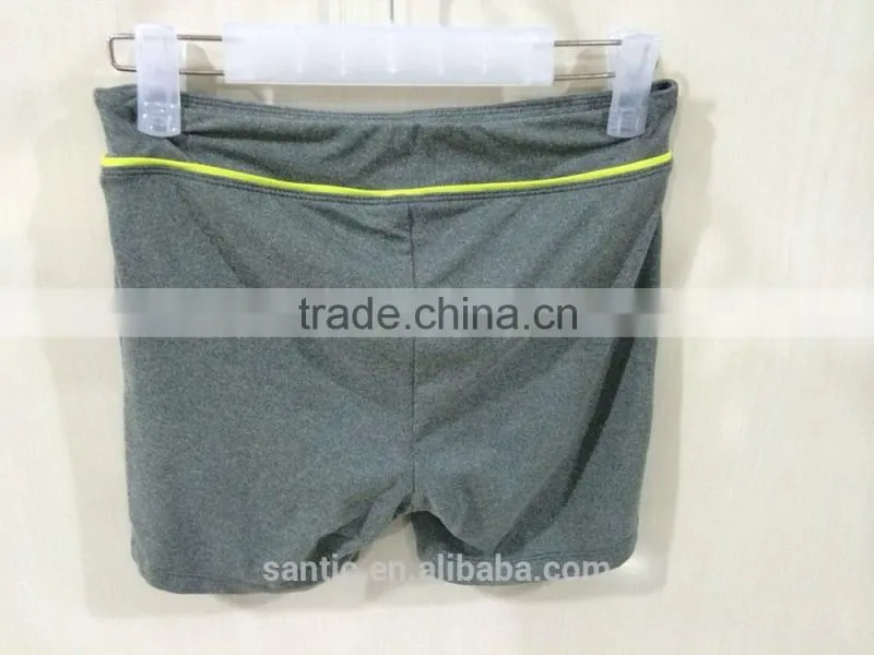 Fashion and comfortable woman running sports running shorts