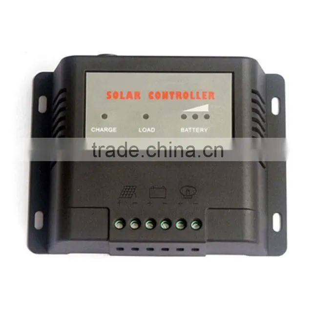 high power waterproof portable pwm 12v 10a ce rohs solar charge controller