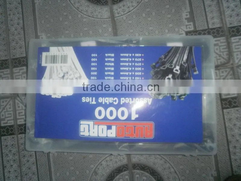 WHOLESALES SGS UL approved PA66 Nylon Cable Ties 9*450