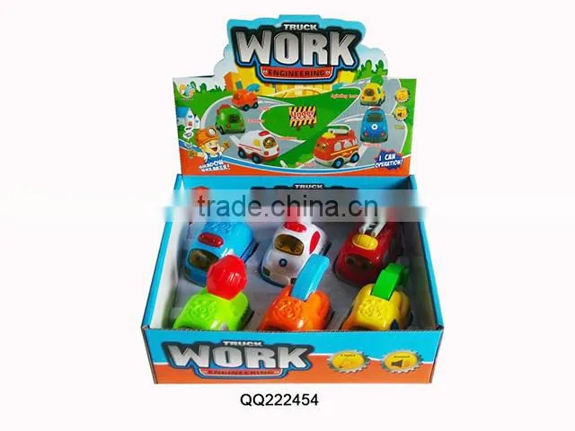 Friction car with light & music ,friction car for kids