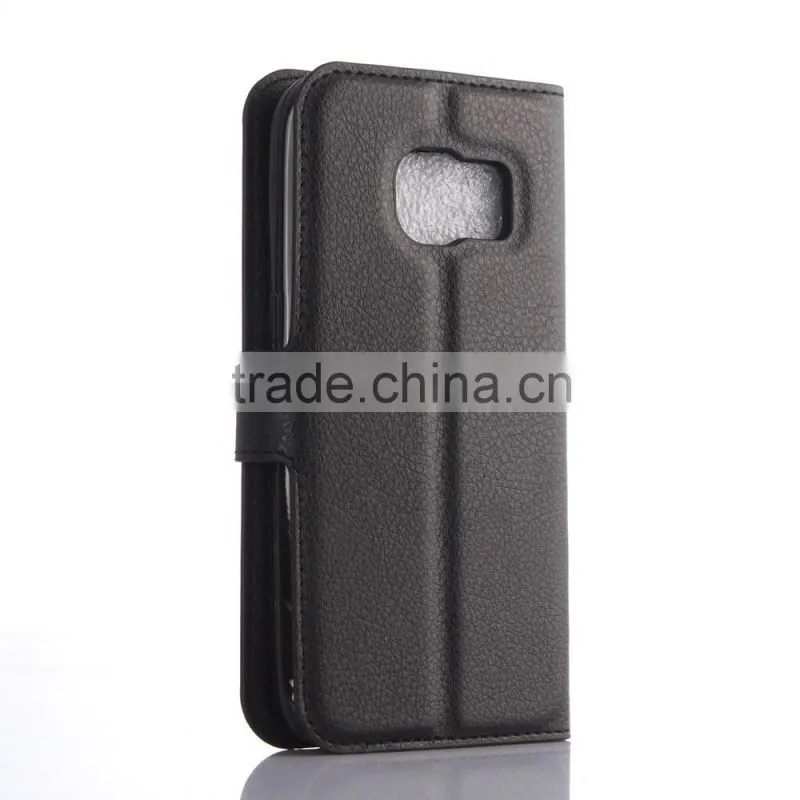 High Quality Leather Flip Phone Case With Card Holder Phone Case Leather For Sumsung Galaxy S7