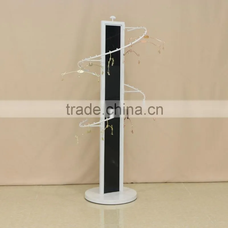 Save space Metal sexy woman lingerie display rack for sale