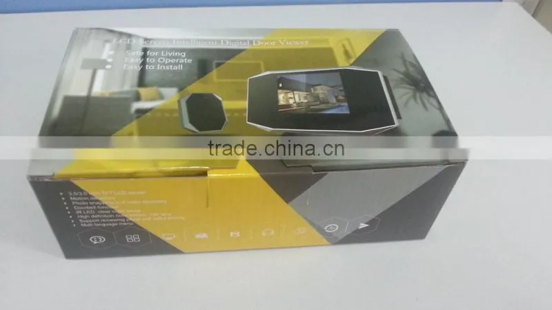 video intercom with 3.5inch LCD screen ,door viewer magnifier