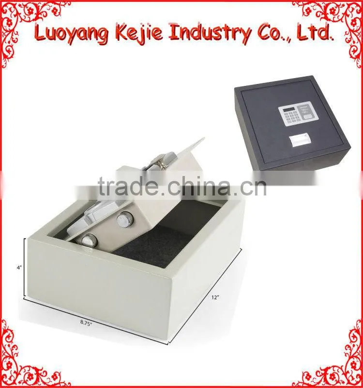 Anti-burglary money steel fingerprint safe box with mini safe box mini cupcake boxes