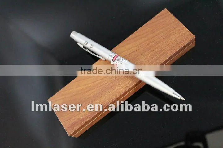 promotional ballpen Red laser pointer+LED 3 in 1