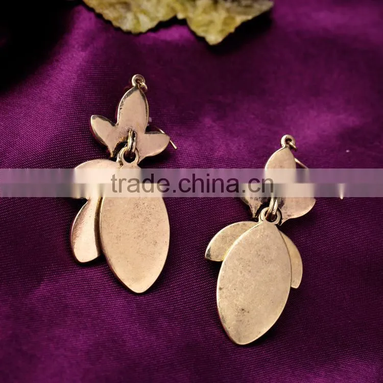 Simple Fashion Hot Sale Exquisite Elegant vintage Earring, DIY jewelry, jewelry manufacturer china