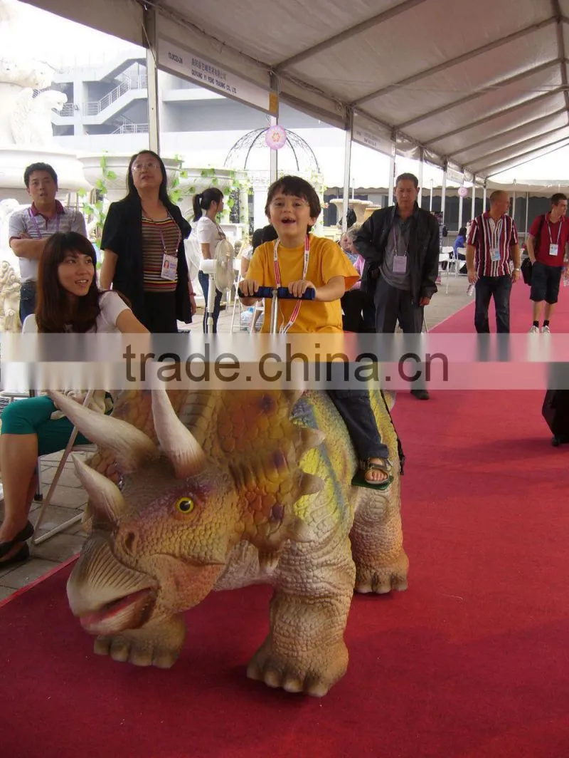 Amusement Park Walking Dinosaurs For Kiddie
