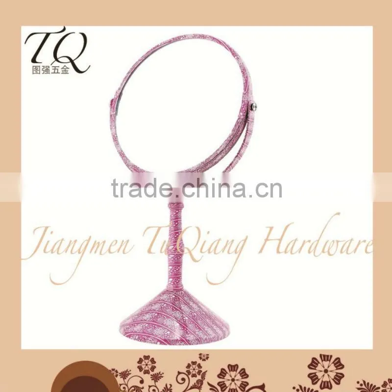 6 inch Chrome Metal Magnifying bath mirror